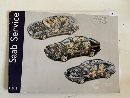 Saab 1998 service book - saab,