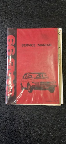 Saab factory service manual - 99,