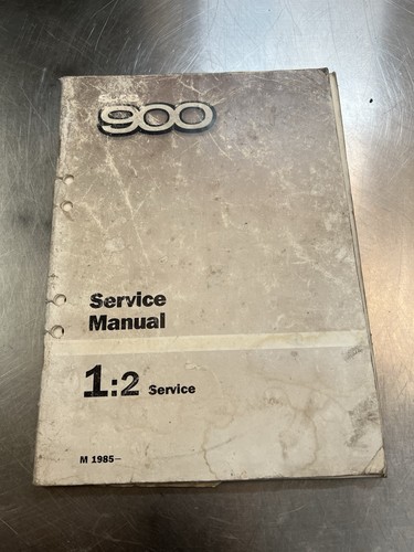 Saab 900 factory service - factory,