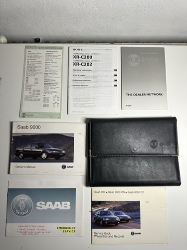 Saab 9000 owners - 9000, manual
