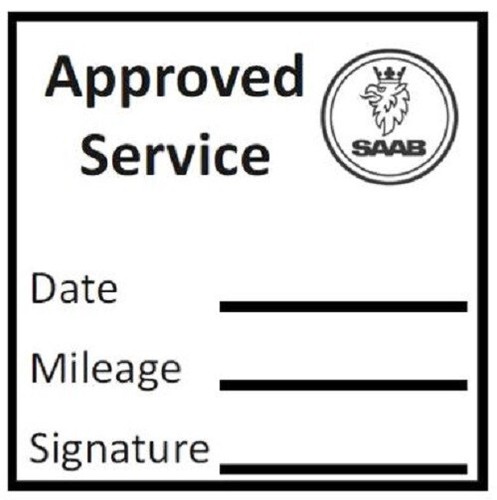 Saab approved garage service - approved,
