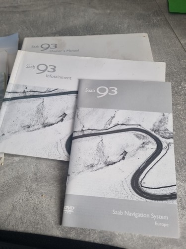 Saab owners manual handbook - owners,