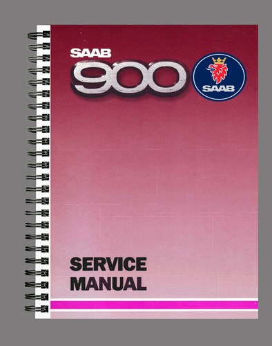 Saab 900 workshop - saab, manual