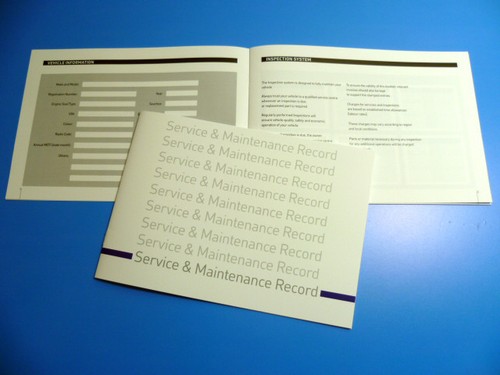 Saab service book new - ,