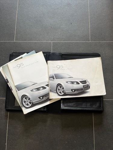 Saab book pack - 9-5, owners